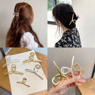 Kẹp tóc kim loại kiểu dáng thời trang Hàn Quốc cho nữ