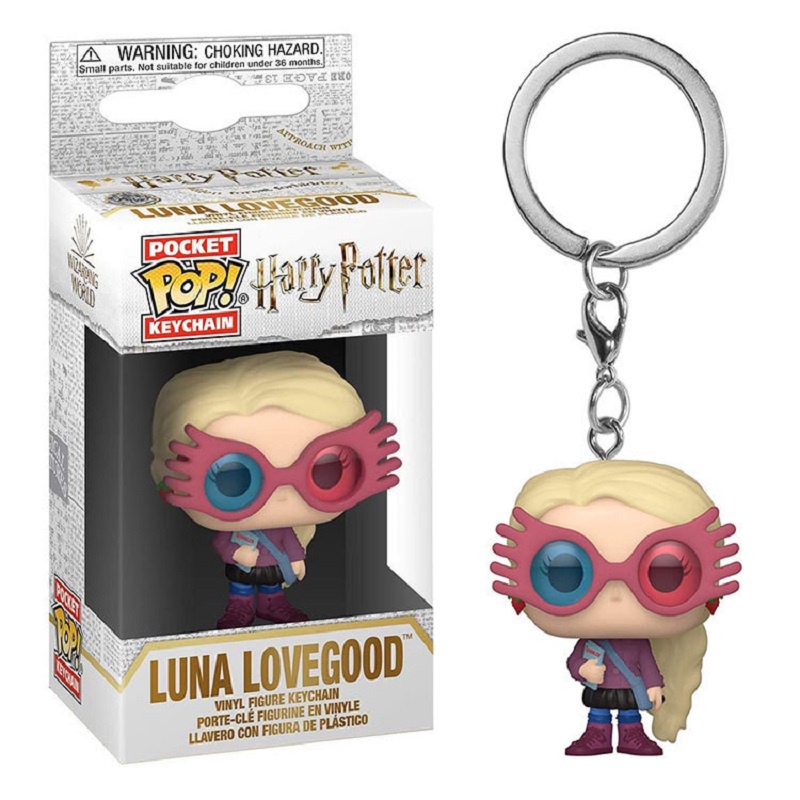 1 Móc Khóa Funko POP Dumbledore Hedwig Fawkes Bằng PVC