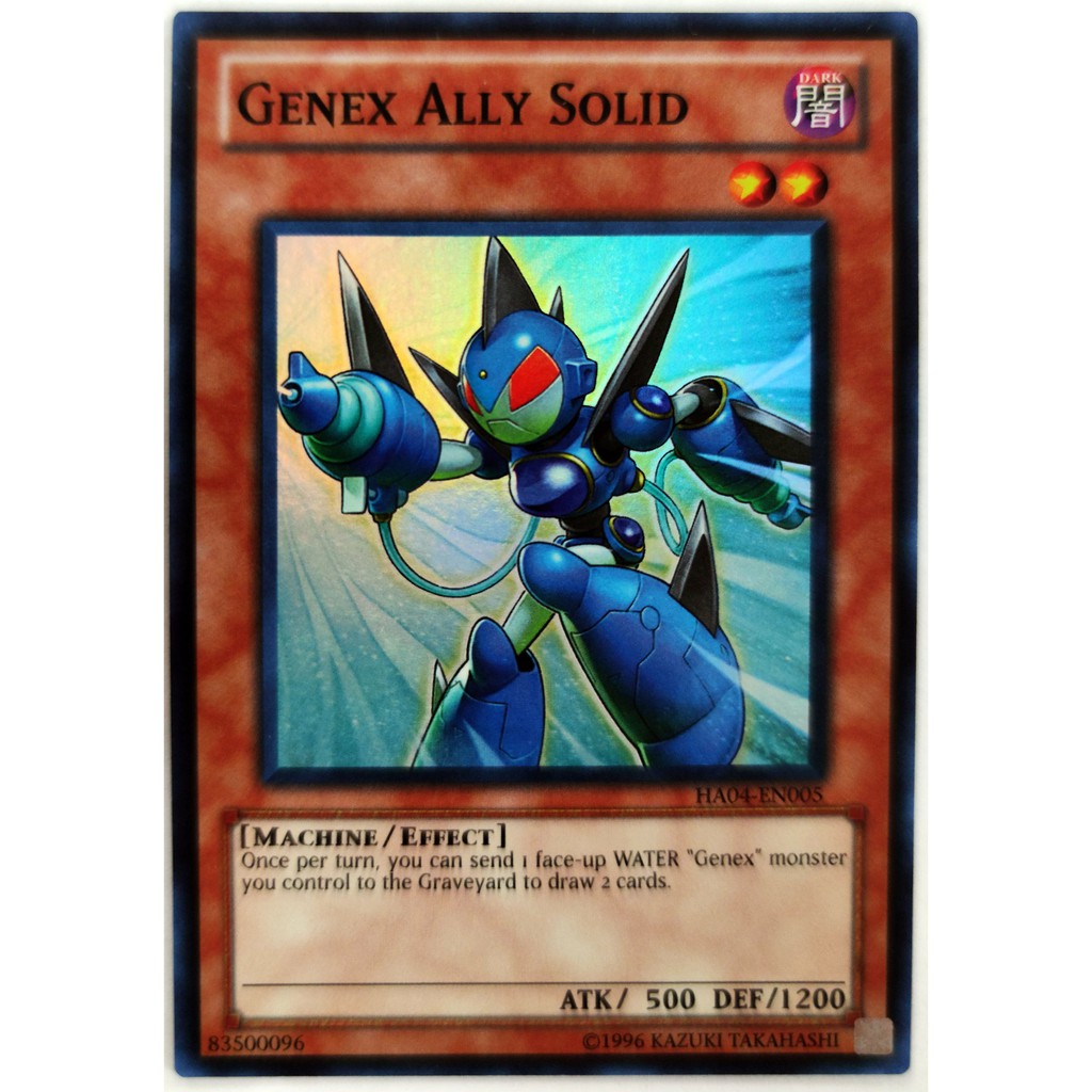 [Thẻ Yugioh] Genex Ally Solid |EN| Super Rare
