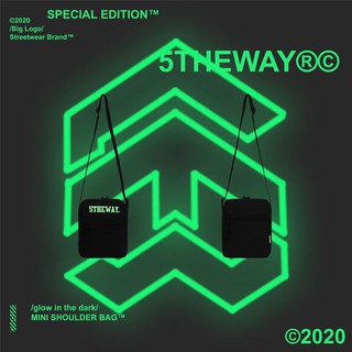 5THEWAY /glow in the dark/ Mini Shoulder Bag BLACK
