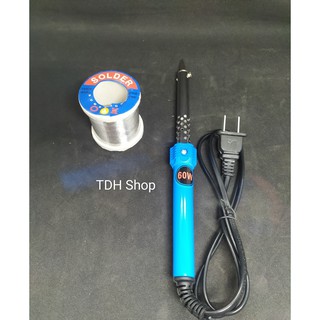 Mỏ hàn thiếc 60W( màu xanh ) & 80W ( màu vàng, màu xanh ) / máy hàn thiếc loại 60W & 80W / Nhựa Thông