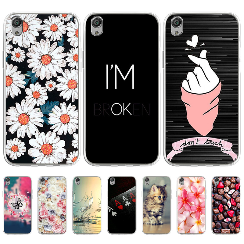 Sony Xperia C4 C4 Dual E5333 E5306 E5303 E5353 E5343 E5363 5.5 inch Phone Cases Soft TPU Covers Silicone Cute Printing Shockproof Back Cover