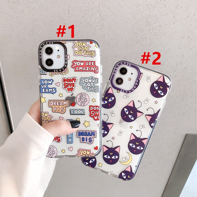 Ốp lưng dẻo trong suốt hình con mèo cho Iphone 11 11pro Max 7 8 7plus 8plus  XR XS MAX