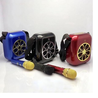 Loa karaoke mini YS-A20 tặng micro không dây