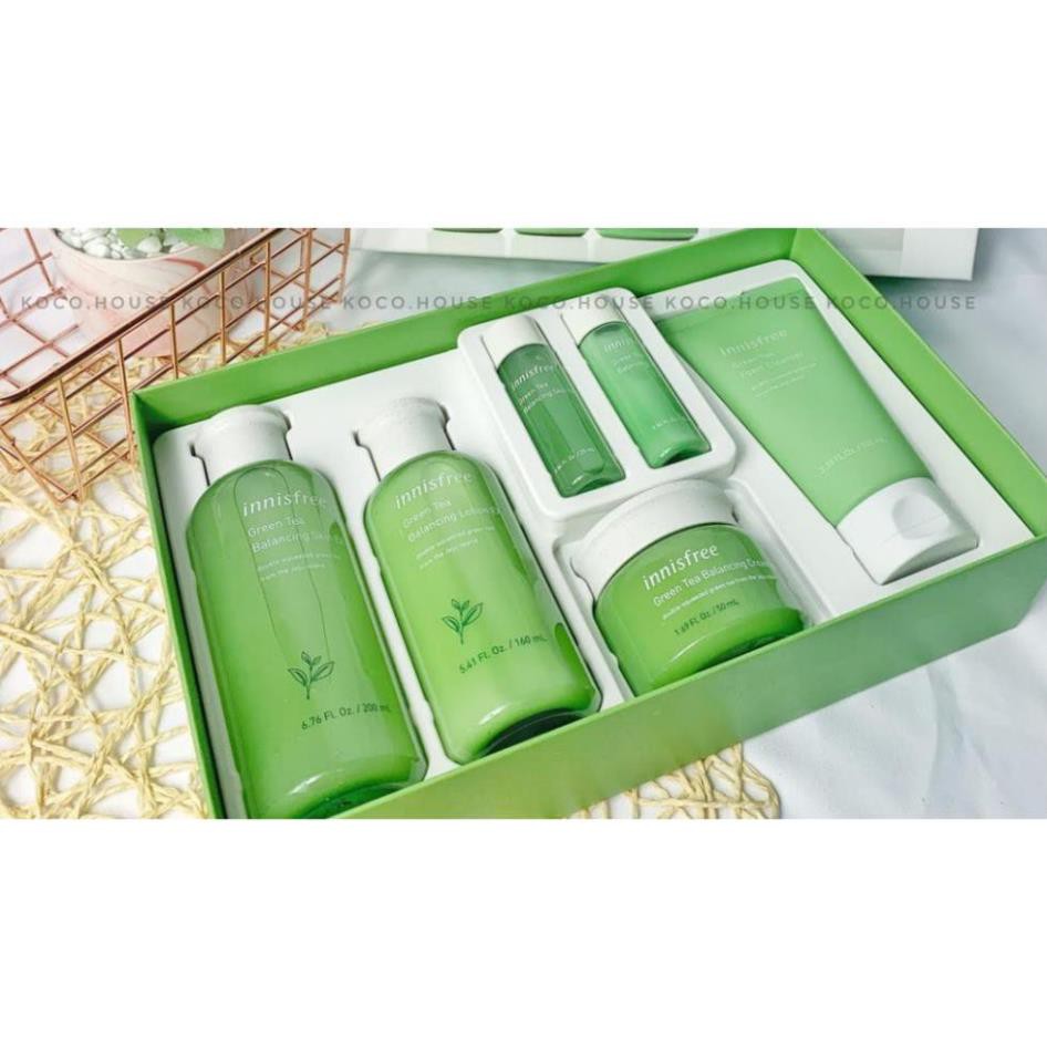 [SIÊU SALE]BỘ TRÀ XANH DƯỠNG DA INNISFREE 6 MÓN | BigBuy360 - bigbuy360.vn