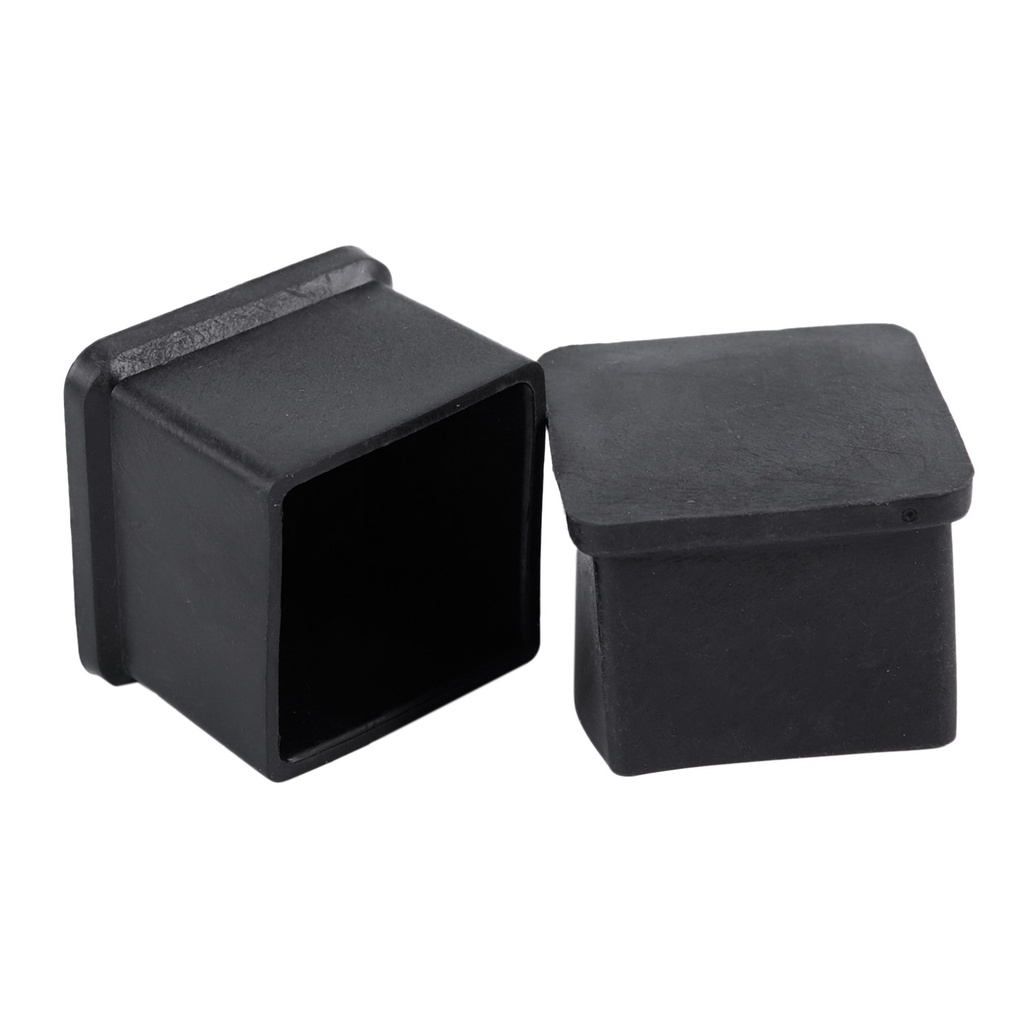 Bộ 10 Miếng Bọc Chân Bàn Ghế Hình Vuông Bằng Cao Su Kích Thước 30x30mm