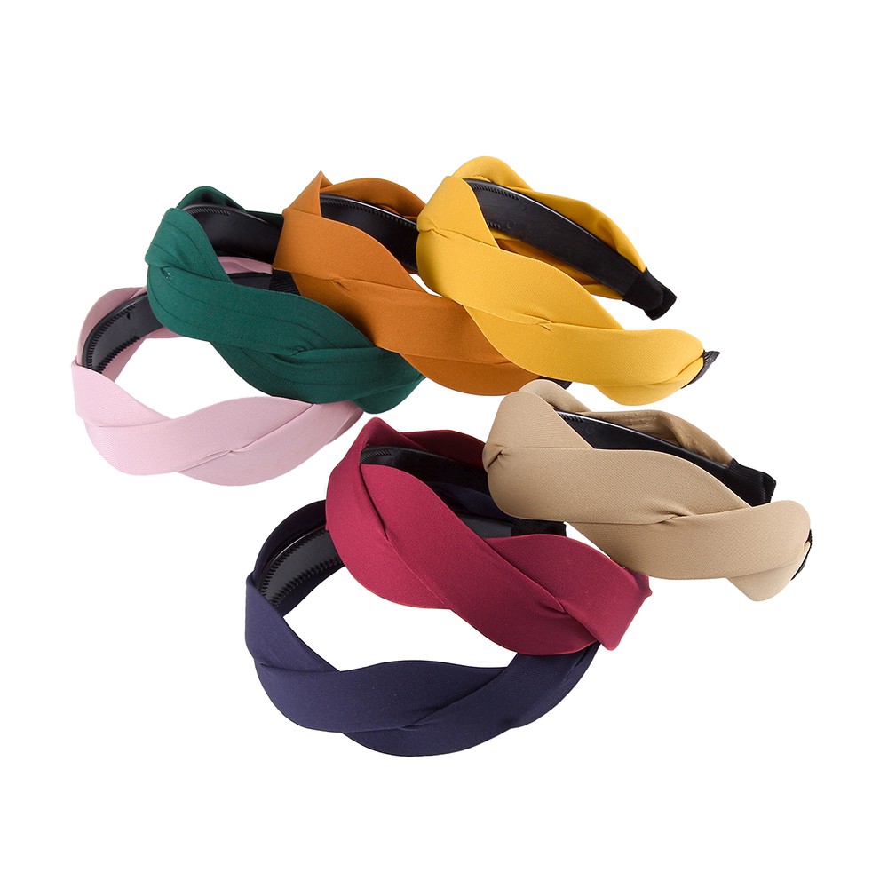 Đồ cài tóc thời trang màu trơn phong cách hàn quốc dành cho nữ