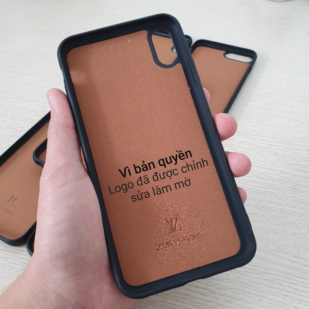 Ốp da L V 12 mini,12,12pro,12promax,11pro,11,11promax,X,XSMax,XR,7Plus,8Plus,7,8 có lót nỉ⁷