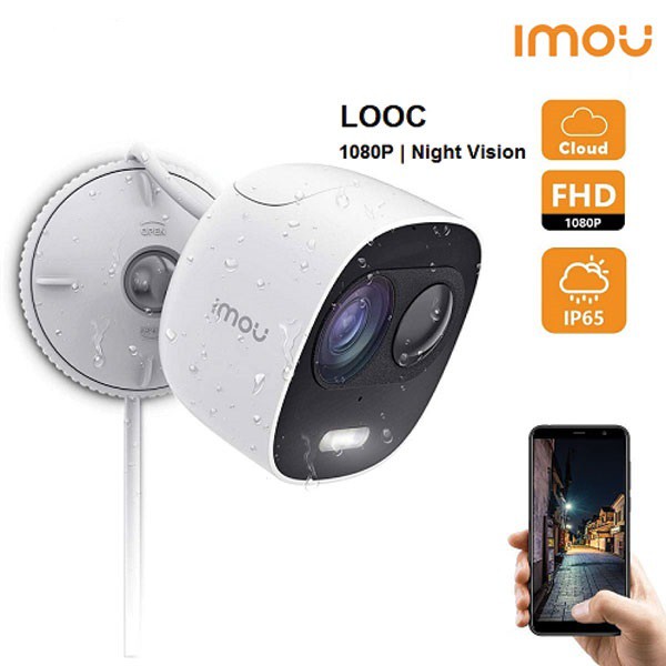 Camera IP Wifi 2MP IMOU LOOC IPC-C26EP, LẮP NGOÀI TRỜI, PHÁT HIỆN CHUYỂN ĐỘNG