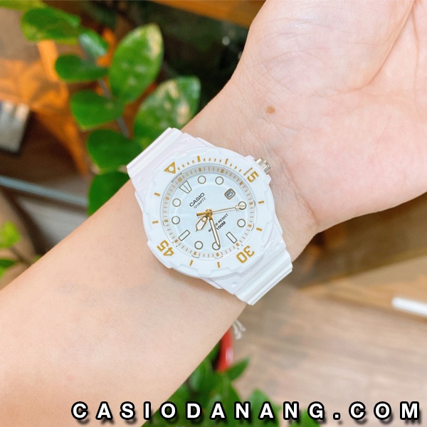 Đồng hồ nữ dây nhựa Casio chính hãng Anh Khuê LRW-200H-7E2VDF
