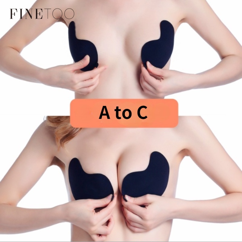 Áo lót quây dán ngực FINETOO A-D vô hình nâng ngực thoáng khí có thể tái sử dụng dành cho nữ