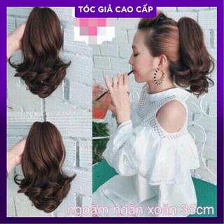 Hình thật Tóc ngoặm xoăn ngắn