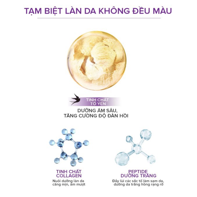 Kem Dưỡng Trắng Da & Căng Mịn Tinh Chất Tổ Yến Bio-essence Bio-Bird's Nest Collagen Essence Cream 50g