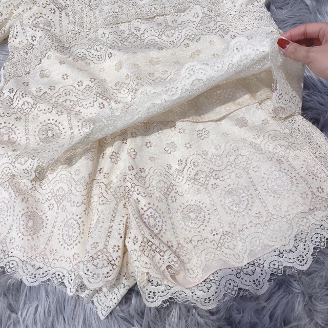 Set ren cộc mềm mại