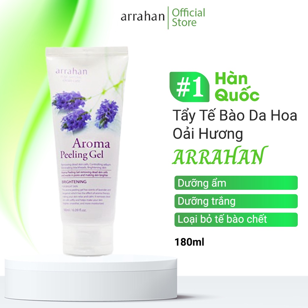 Gel Tẩy Tế Bào Da Chết Chiết Xuất Từ Hoa Oải Hương - ARRAHAN Aroma White Peeling 180ml- 3W114 | WebRaoVat - webraovat.net.vn