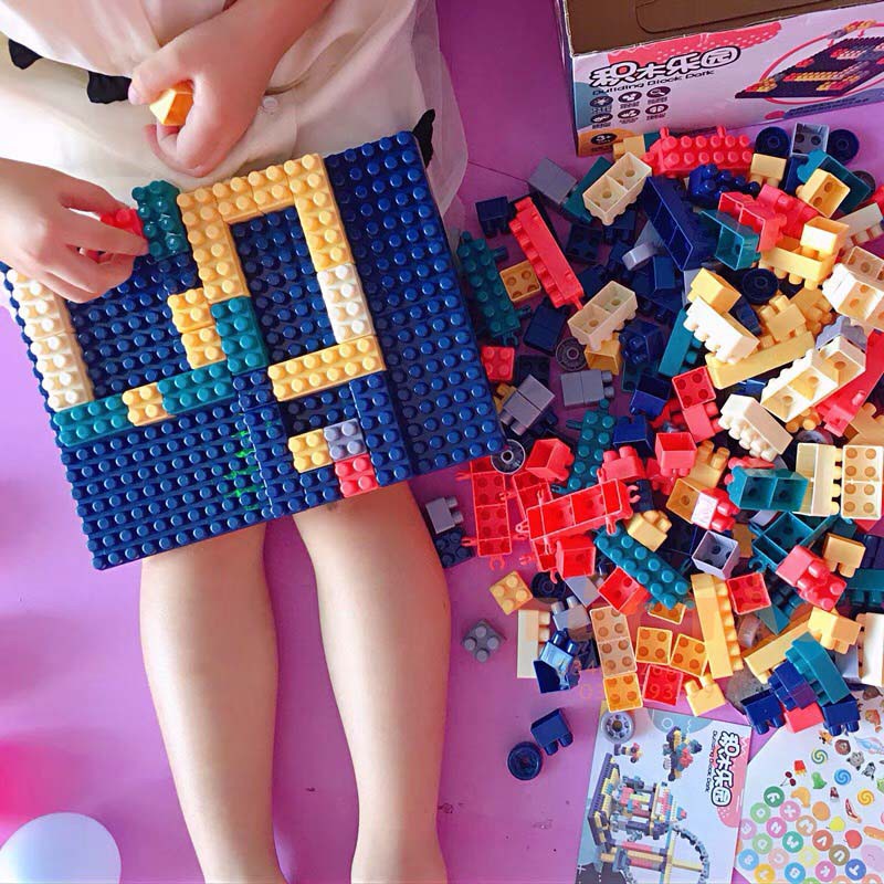 BỘ ĐỒ CHƠI LEGO GHÉP HÌNH 520 CHI TIẾT SIÊU TRÍ TUỆ CHO BÉ YÊU - Chợ Túc Tắc
