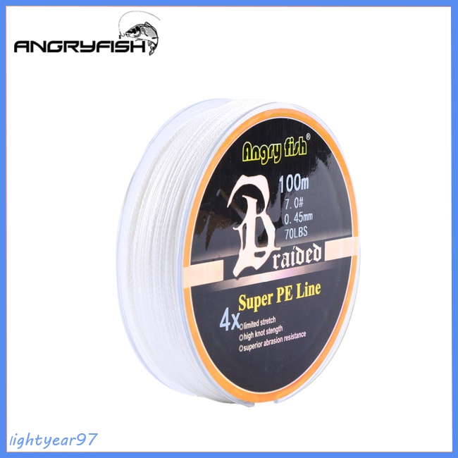 Cuộn Dây Câu Cá Bện 4 Sợi PE 100m / 109yds 10LB-80LB Siêu Chắc Chắn