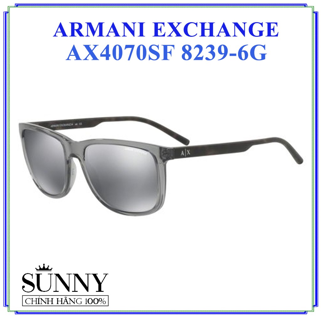 Kính Mát Unisex Armani Exchange AX4070SF