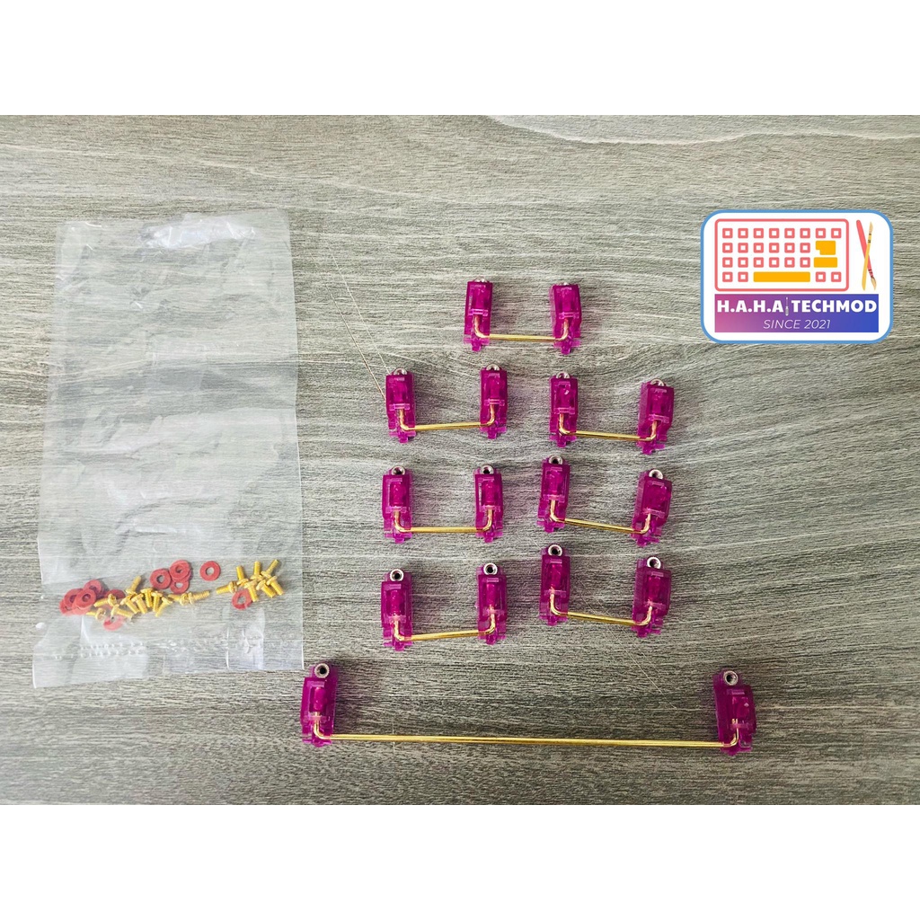 Bộ Stab PCB Mount Screw-in  Dùng Cho Bàn Phím Cơ