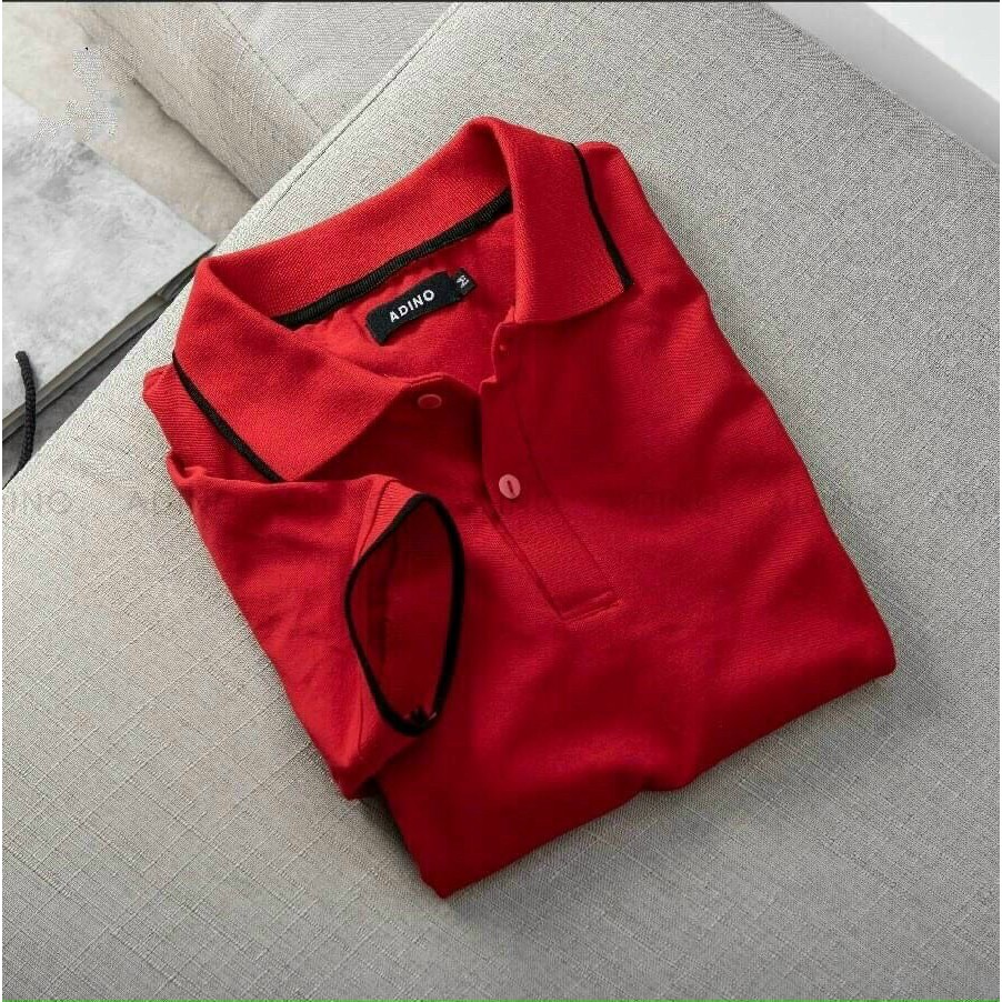 Áo_ thun _nam POLO trơn vải cá sấu cotton cao cấp ngắn tay cực sang trọng lịch lãm | BigBuy360 - bigbuy360.vn