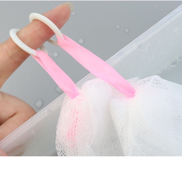 Bông lưới tạo bọt dùng rửa mặt/tắm tiện dụng