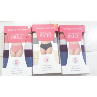 Set 5 Quần lót Seamless Brief của Carole Hochman size S, M (Mỹ)