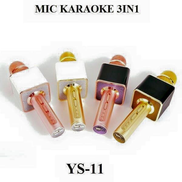 Micro hát Karaoke kèm Loa Bluetooth YS11 cao cấp