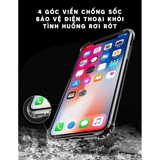 ỐP CHỐNG SỐC 4 CẠNH TRONG SUỐT SILICON, Siêu Đẹp, Siêu Rẻ | BigBuy360 - bigbuy360.vn