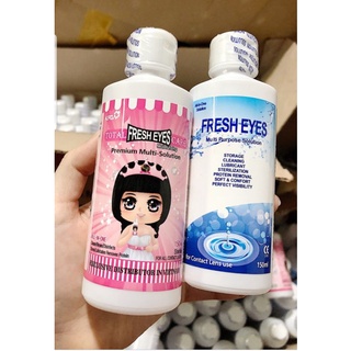 nước ngâm lens Fressh eyes chính hãng bảo vệ mắt