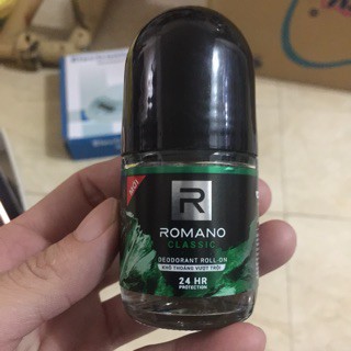 Lăn Khử Mùi ROMANO Hương Nước Hoa 50ml