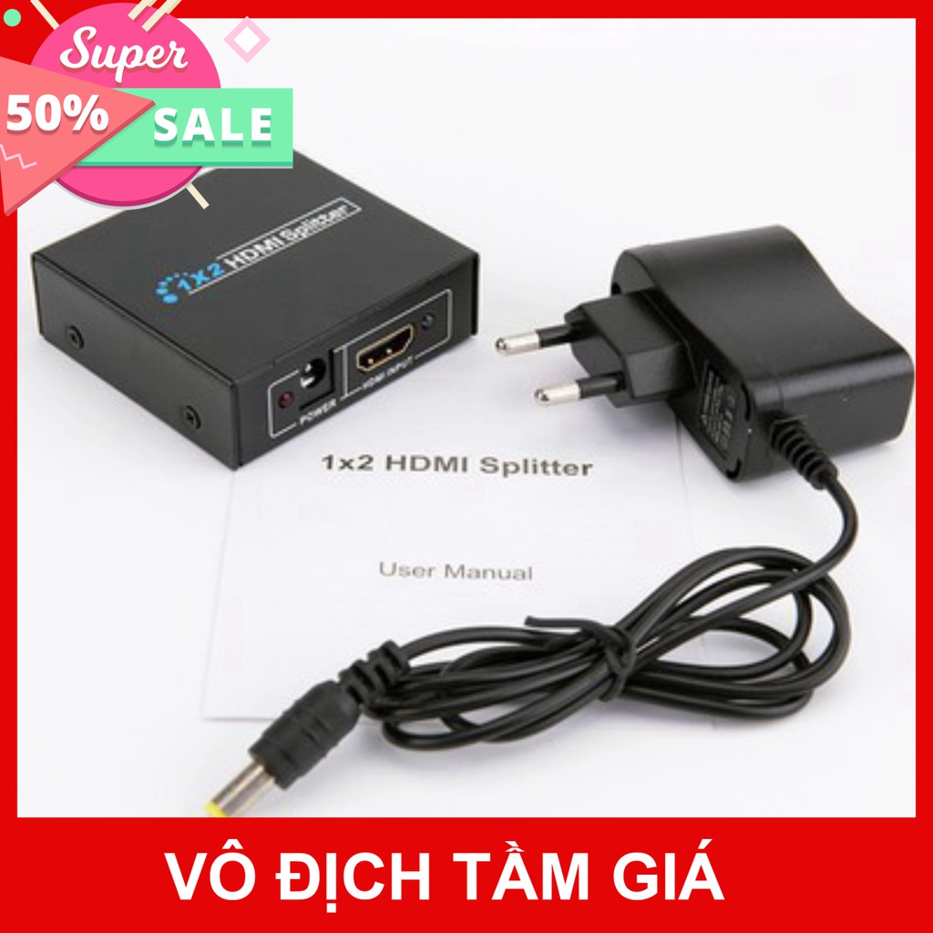 💚 Bộ Chia HDMI 1 ra 2 - HDMI Switch 1x2 💚