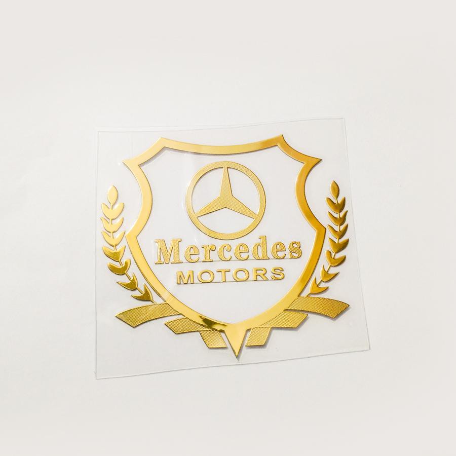 Tem dẻo bông lúa logo các hãng xe MERCEDES MAZDA HONDA FORD KIA TOYOTA MITSUBISHI
