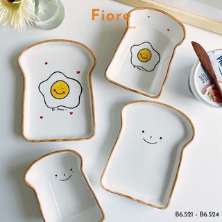 Đĩa sứ đẹp , dĩa sứ dễ thương Fiore