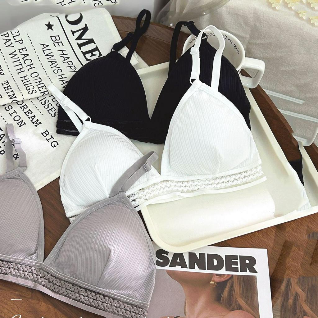 Áo bra nữ 2 dây mút mỏng cài sau - Áo ngực không gọng, co dãn thoải mái ZANABRA B3816