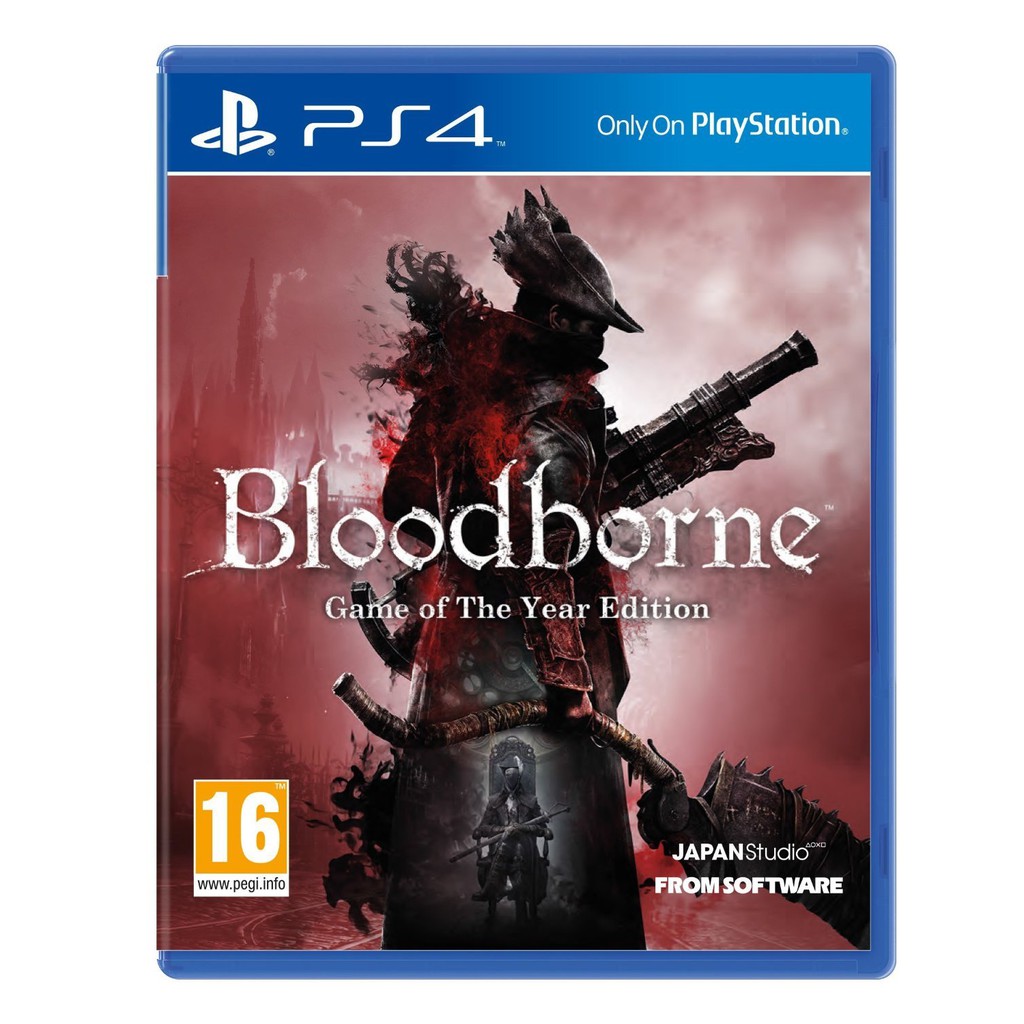 [Mã 229ELSALE hoàn 7% đơn 300K] Đĩa Game PS4 - Bloodborne: Game of the Year Edition (Nguyên Seal) Hệ EU