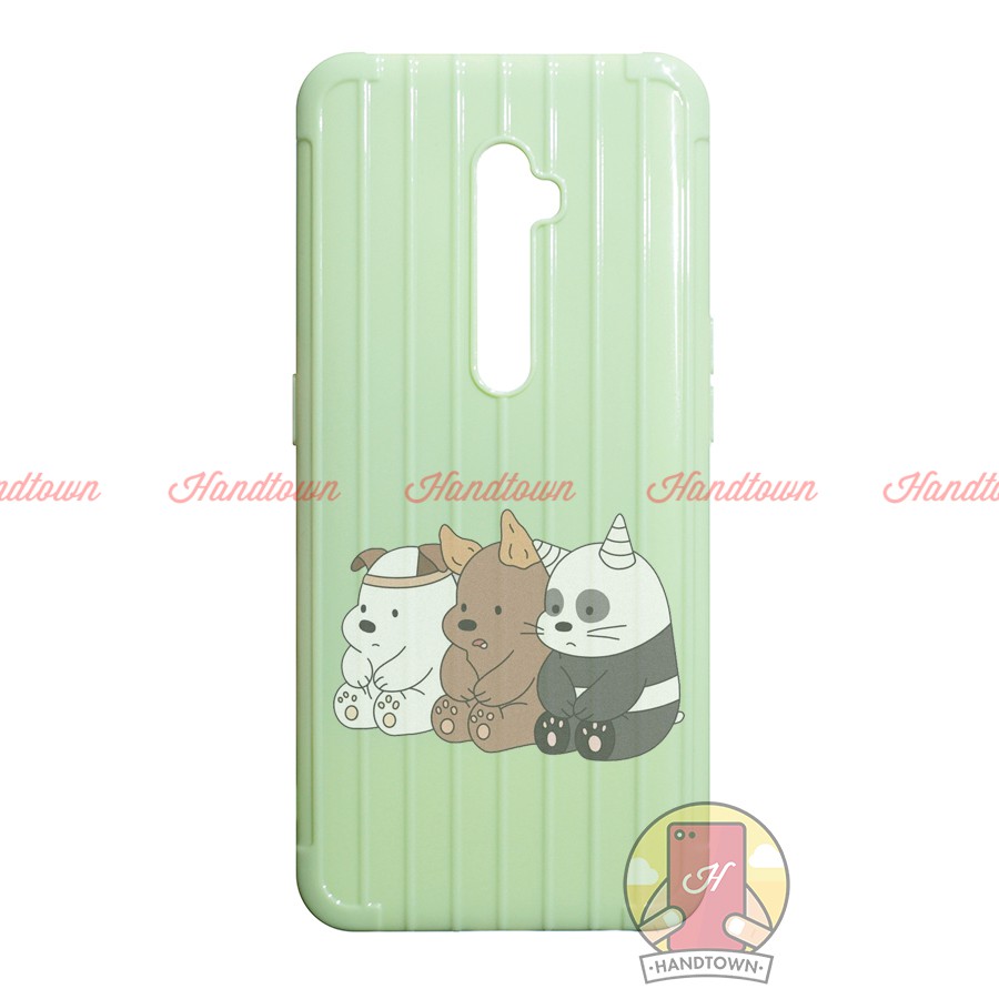 Ốp Lưng TPU Dẻo Vali Chất Sọc Dành Cho Oppo Reno 2 In Hình