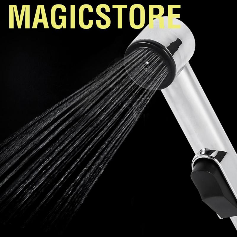 Magicstore Home Bathroom Handheld Portable Chrome Plated ABS Shattaf Toilet Bidet Shower Spray