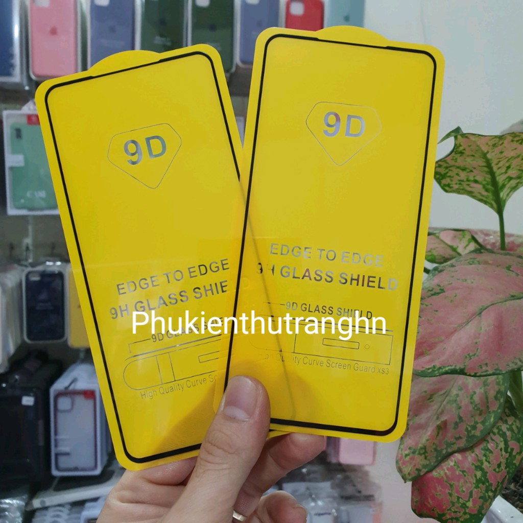 Kính Cường lực Poco X3 NFC/ Poco X3 Pro full màn hình cao cấp tặng kèm phụ kiện dán - phukienthutranghn
