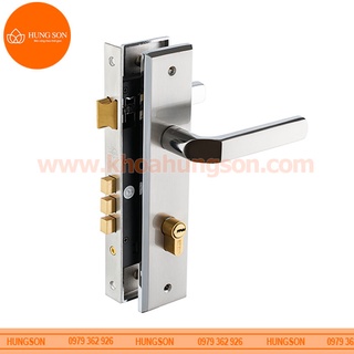 KHÓA TAY NẮM CỬA ĐI HỢP KIM HUY HOÀNG EX 8533