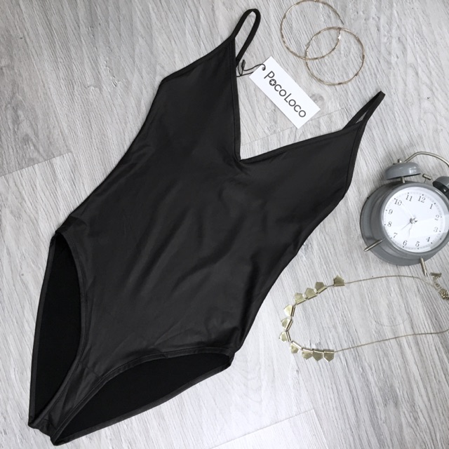 Bodysuit hai dây da F21 xuất [ẢNH THẬT]