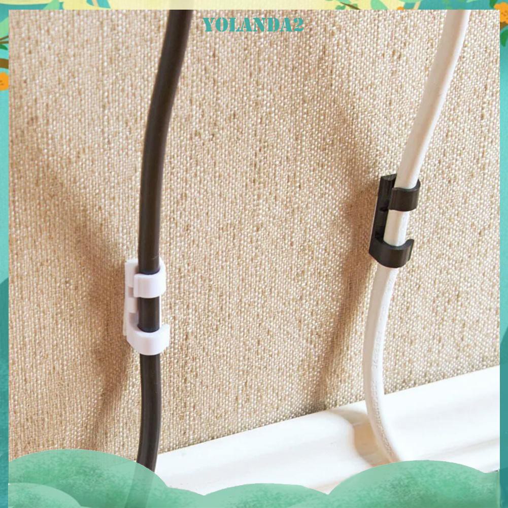 Set 20 Kẹp Cố Định Dây Cáp Tiện Dụng