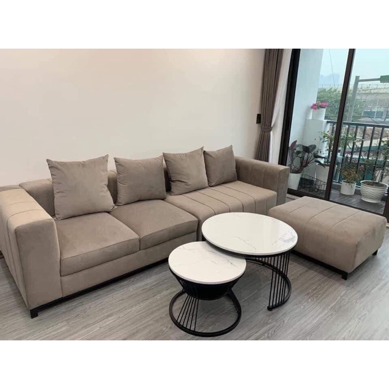Sofa văng kèm đôn