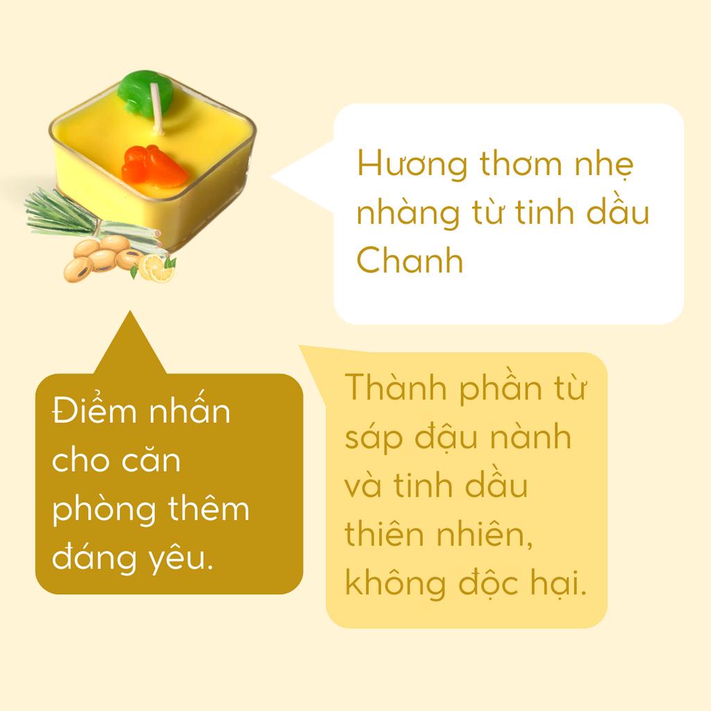 SHERBET CANDLE [Labbi] Nến trang trí / Candle / Nến vuông