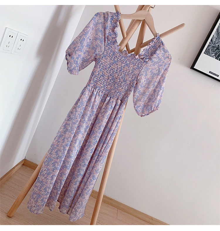 Đầm ôm Dáng Dài In Hoa Thời Trang Xuân Hè 2021 | BigBuy360 - bigbuy360.vn