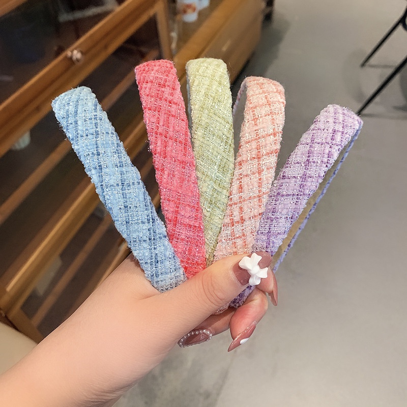 Băng Đô Cài Tóc Nhiều Màu Sắc Đơn Giản Phong Cách Hàn Quốc 2021 C369