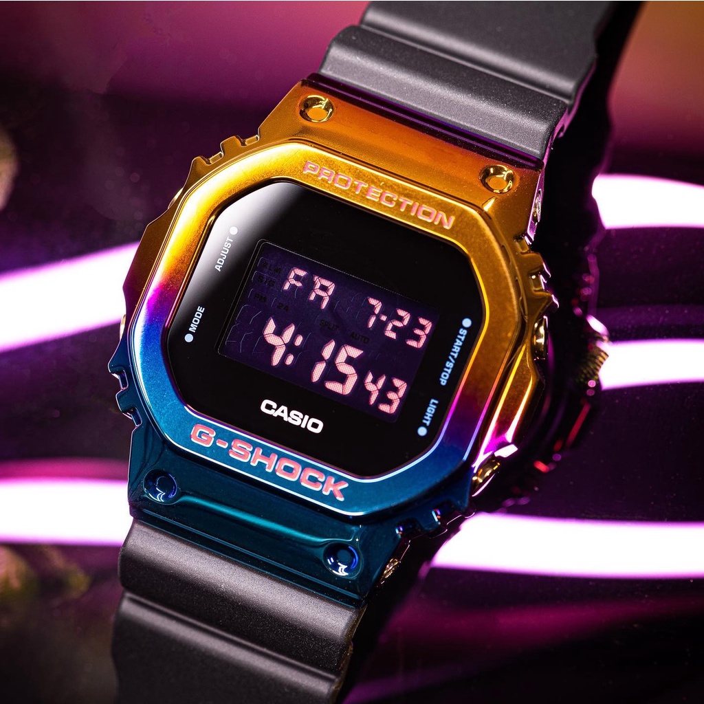 Đồng Hồ Casio Nam Dây Nhựa GSHOCK GM-5600SN-1DR Chính Hãng