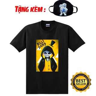SALE- (HOT) Áo Thun In Hình Game Undertale Sans - BILL sans