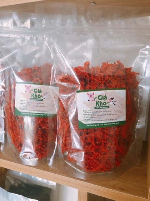 ĐỒ ĂN VẶT: BÒ KHÔ XÉ SỢI 1kg (Thịt lợn giả bò) | BigBuy360 - bigbuy360.vn