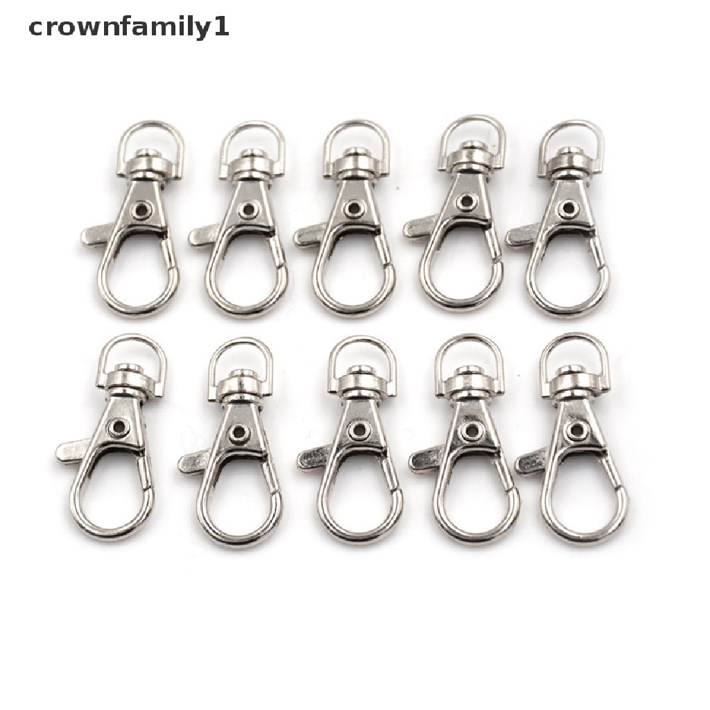 Set 10 Móc Khóa Có Kẹp Tôm Hùm Tiện Dụng Cho Xe Hơi crownfamily1