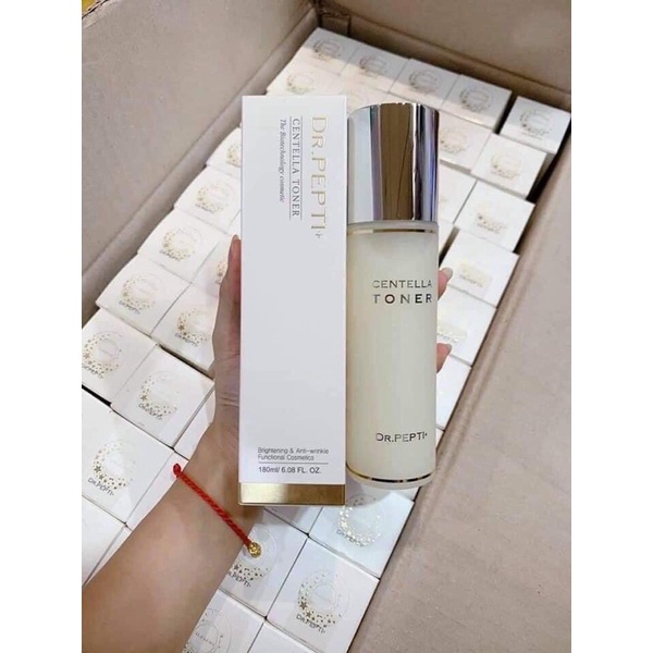 Nước Hoa Hồng Dưỡng Da Căng Bóng Dr.Pepti Centella Toner 180ml